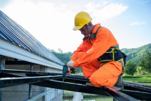 Commercial Roof Restoration in Dickinson, Texas